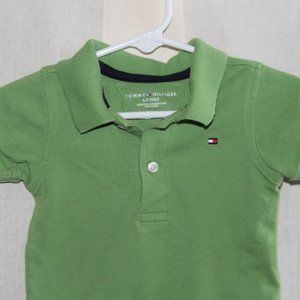 Tommy Hilfiger green onesie